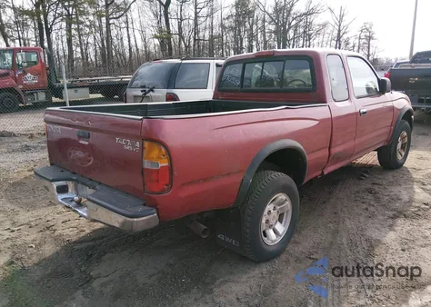 2000 Toyota Tacoma Base V6 from USA, damaged, VIN 5TEWN72NXYZ695614